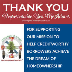 Ben McAdams Thank you 2